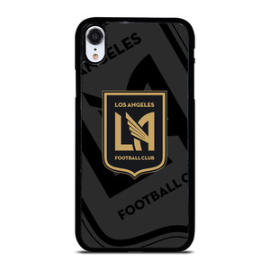 LOS ANGELES FC MLS BLACK iPhone XR Case Cover LOS ANGELES FC MLS BLACK iPhone XR Case Cover