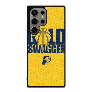INDIANA PACERS NBA BASKETBALL GOLD SWAGGER Samsung Galaxy S24 Ultra Case Cover