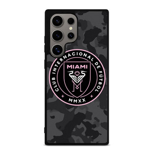 INTER MIAMI CF MLS BLACK CAMO Samsung Galaxy S24 Ultra Case Cover