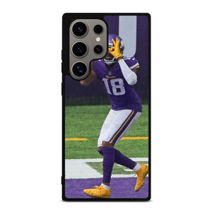 JUSTIN JEFFERSON MINNESOTA VIKINGS NFL Samsung Galaxy S24 Ultra Case Cover JUSTIN JEFFERSON MINNESOTA VIKINGS NFL Samsung Galaxy S24 Ultra Case Cover