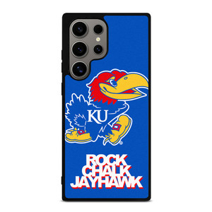 KANSAS JAYHAWKS ROCK CHALK Samsung Galaxy S24 Ultra Case Cover