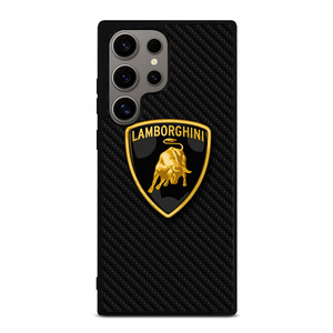 LAMBORGHINI AUTOMOBILI CARBON FIBER Samsung Galaxy S24 Ultra Case Cover LAMBORGHINI AUTOMOBILI CARBON FIBER Samsung Galaxy S24 Ultra Case Cover
