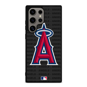 LOS ANGELES ANGELS BASEBALL BLACK Samsung Galaxy S24 Ultra Case Cover