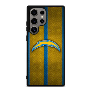 LOS ANGELES CHARGERS NFL METAL STRIPE Samsung Galaxy S24 Ultra Case Cover
