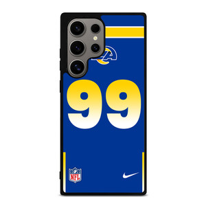 LOS ANGELES RAMS AARON DONALD 99 NFL NIKE Samsung Galaxy S24 Ultra Case Cover LOS ANGELES RAMS AARON DONALD 99 NFL NIKE Samsung Galaxy S24 Ultra Case Cover