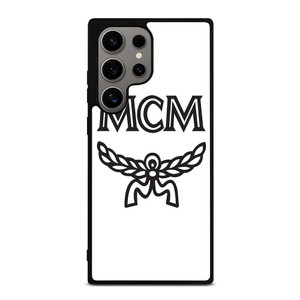 MCM WORLDWIDE WHITE Samsung Galaxy S24 Ultra Case Cover