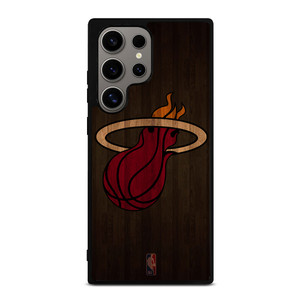 MIAMI HEAT BASKETBALL COURT NBA Samsung Galaxy S24 Ultra Case Cover