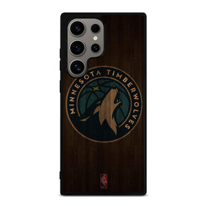 MINNESOTA TIMBERWOLVES BASKETBALL COURT NBA Samsung Galaxy S24 Ultra Case Cover