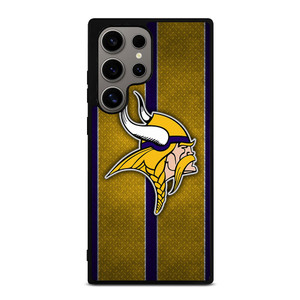 MINNESOTA VIKINGS NFL METAL STRIPE Samsung Galaxy S24 Ultra Case Cover
