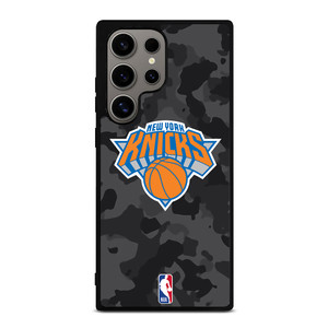 NEW YORK KNICKS BLACK CAMO Samsung Galaxy S24 Ultra Case Cover