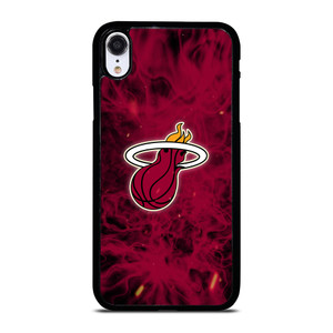 MIAMI HEAT BASKETBALL NBA FIRES iPhone XR Case Cover