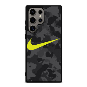 NIKE SWOOSH BLACK CAMO Samsung Galaxy S24 Ultra Case Cover