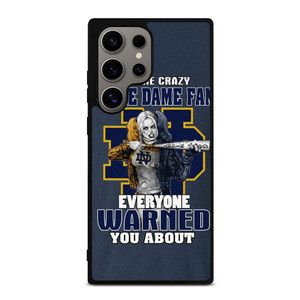 NOTRE DAME FIGHTING HARLEY QUINN Samsung Galaxy S24 Ultra Case Cover