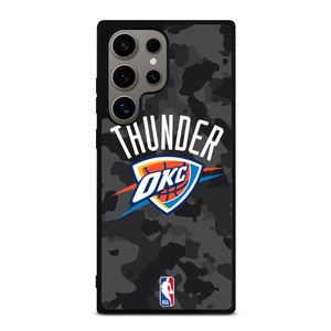 OKLAHOMA CITY THUNDER BLACK CAMO Samsung Galaxy S24 Ultra Case Cover