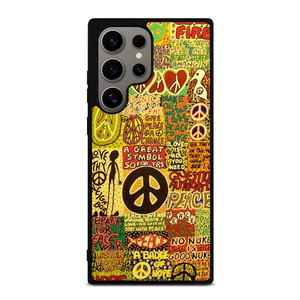 PEACE TAPESTRY PATTERN Samsung Galaxy S24 Ultra Case Cover