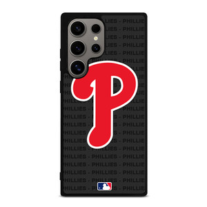 PHILADELPHIA PHILLIES BASEBALL BLACK Samsung Galaxy S24 Ultra Case Cover