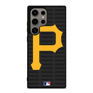 PITTSBURGH PIRATES BASEBALL BLACK Samsung Galaxy S24 Ultra Case Cover