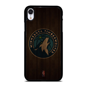 MINNESOTA TIMBERWOLVES BASKETBALL COURT NBA iPhone XR Case Cover