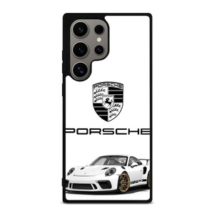 PORSCHE GT3 RS WHITE Samsung Galaxy S24 Ultra Case Cover