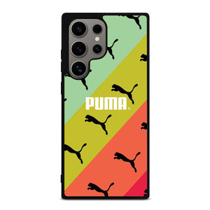 PUMA LOGO STRIPE PATTERN Samsung Galaxy S24 Ultra Case Cover