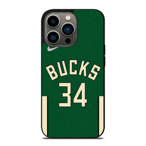 GIANNIS ANTETOKOUNMPO MILWAUKEE BUCKS NIKE NBA 2021-22 iPhone 13 Pro Case Cover