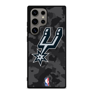 SAN ANTONIO SPURS BLACK CAMO Samsung Galaxy S24 Ultra Case Cover
