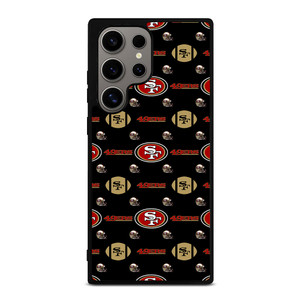 SAN FRANCISCO 49ERS FOOTBALL PATTERN Samsung Galaxy S24 Ultra Case Cover