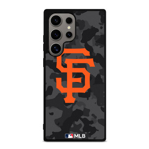 SAN FRANCISCO GIANTS BASEBALL BLACK CAMO Samsung Galaxy S24 Ultra Case Cover