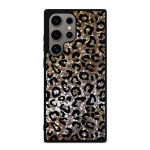 SPARKLY LEOPARD SKIN Samsung Galaxy S24 Ultra Case Cover