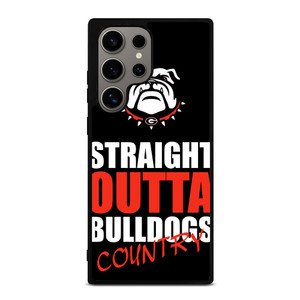 STRAIGHT OUTTA GEORGIA BULLDOGS Samsung Galaxy S24 Ultra Case Cover