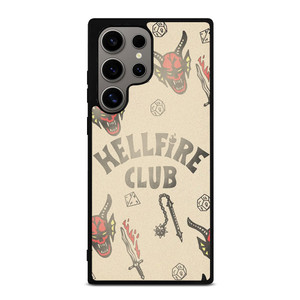 STRANGER THINGS 4 HELLFIRE CLUB Samsung Galaxy S24 Ultra Case Cover