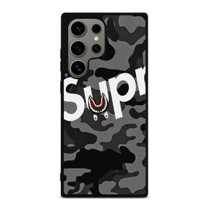 SUPREME BAPE SHARK Samsung Galaxy S24 Ultra Case Cover SUPREME BAPE SHARK Samsung Galaxy S24 Ultra Case Cover