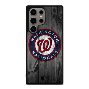 WASHINGTON NATIONALS BASEBALL MLB WOOD LOGO Samsung Galaxy S24 Ultra Case Cover