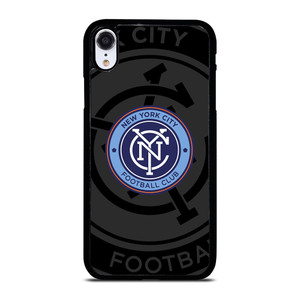 NEW YORK CITY FC MLS BLACK iPhone XR Case Cover