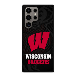 WISCONSIN BADGERS UNIVERSITY FOOTBALL Samsung Galaxy S24 Ultra Case Cover