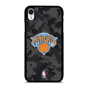 NEW YORK KNICKS BLACK CAMO iPhone XR Case Cover NEW YORK KNICKS BLACK CAMO iPhone XR Case Cover