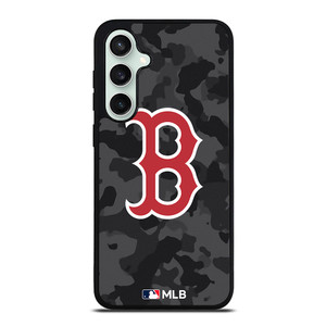 BOSTON RED SOX BASEBALL BLACK CAMO Samsung Galaxy S23 FE Case Cover BOSTON RED SOX BASEBALL BLACK CAMO Samsung Galaxy S23 FE Case Cover