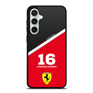 CHARLES LECLERC FERRARI FORMULA ONE F1 RACING 2 Samsung Galaxy S23 FE Case Cover