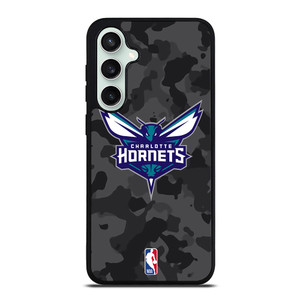 CHARLOTTE HORNETS BLACK CAMO Samsung Galaxy S23 FE Case Cover