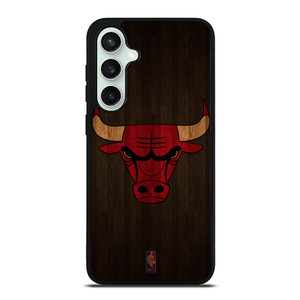 CHICAGO BULLS BASKETBALL COURT NBA Samsung Galaxy S23 FE Case Cover