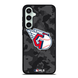 CLEVELAND GUARDIANS BASEBALL BLACK CAMO Samsung Galaxy S23 FE Case Cover