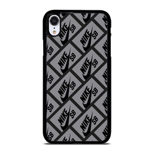NIKE SB SKATEBOARD BOX PATTERN GREY iPhone XR Case Cover NIKE SB SKATEBOARD BOX PATTERN GREY iPhone XR Case Cover