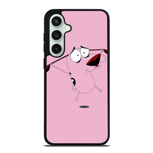COURAGE THE COWARDLY DOG FLAT Samsung Galaxy S23 FE Case Cover COURAGE THE COWARDLY DOG FLAT Samsung Galaxy S23 FE Case Cover