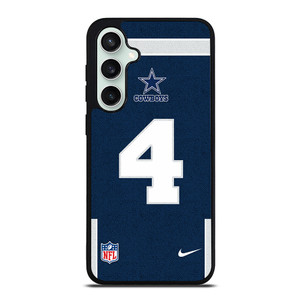 DALLAS COWBOYS DAK PRESCOTT 4 NFL NIKE Samsung Galaxy S23 FE Case Cover