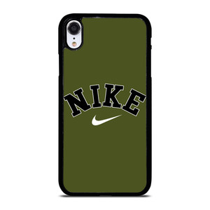 NIKE SWOOSH VINTAGE ARMY iPhone XR Case Cover NIKE SWOOSH VINTAGE ARMY iPhone XR Case Cover