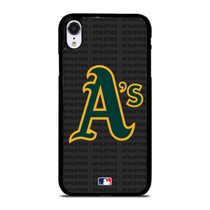 OAKLAND ATHLETICS BASEBALL BLACK iPhone XR Case Cover