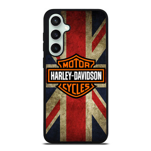 HARLEY DAVIDSON BRITISH UNION JACK Samsung Galaxy S23 FE Case Cover