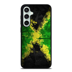 JAMAICAN FLAG SPLASH Samsung Galaxy S23 FE Case Cover JAMAICAN FLAG SPLASH Samsung Galaxy S23 FE Case Cover