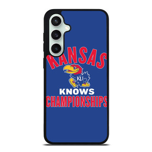 KANSAS JAYHAWKS BASKETBALL CHAMPIONS Samsung Galaxy S23 FE Case Cover