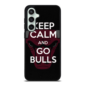 KEEP CALM AND GO CHICAGO BULLS Samsung Galaxy S23 FE Case Cover
